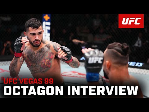 Anthony Hernandez Octagon Interview | UFC Vegas 99