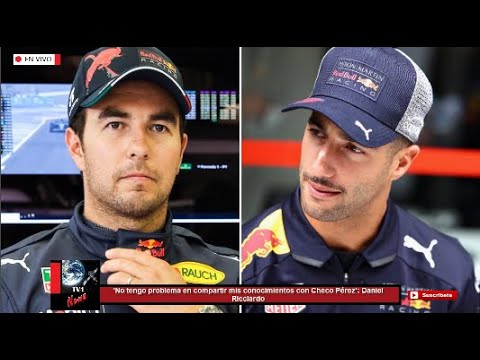 'No tengo problema en compartir mis conocimientos con Checo Pérez': Daniel Ricciardo