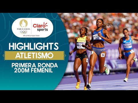 Atletismo #Paris2024 | Primera ronda 200m femenil | Highlights