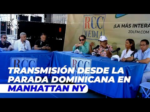 Equipo de Sol de la Mañana inicia transmisión desde La Parada Dominicana en Manhattan NY