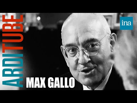 Max Gallo : La guerre de 14-18 et l'identité française chez Thierry Ardisson | INA Arditube