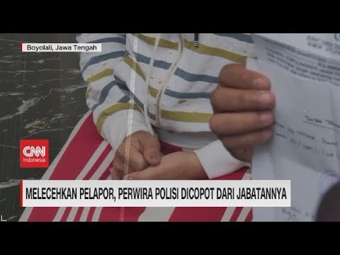 Melecehkan Pelapor, Perwira Polisi Dicopot dari Jabatannya