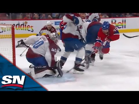 Crazy Diving Goal From Candiens Joel Armia Late In The Third Period