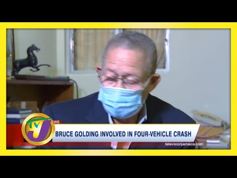 Jamaica's Former PM Bruce Golding Involved in 4 Vehicle Crash - January 30 2021