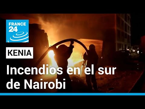 Kenia: explosión de un camión de gas provocó incendios en el sur de Nairobi
