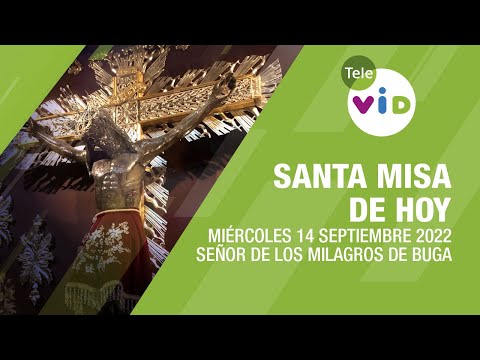 Misa de hoy  Miércoles 14 de Septiembre de 2022, Señor de los Milagros de Buga - Tele VID