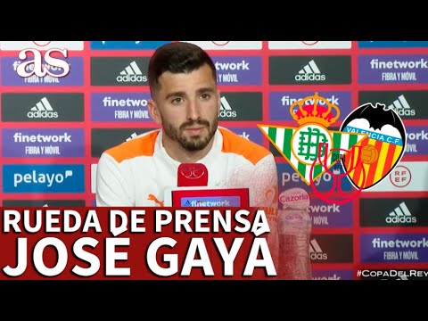 FINAL COPA DEL REY | BETIS - VALENCIA | Rueda de prensa de JOSÉ LUÍS GAYÁ | AS