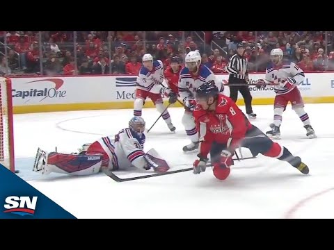 Capitals Alex Ovechkin Pots Goal No. 872 Off A Friendly Bounce vs. Rangers