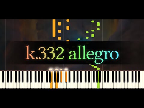 Sonata No. 12 in F major, K. 332 – 1. Allegro || MOZART