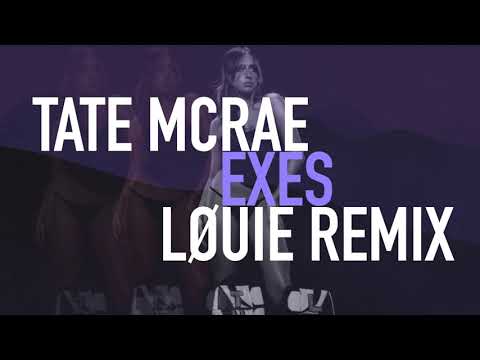 Tate McRae - exes (LØUIE Remix) [Visualizer]
