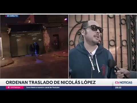 INTENSO OPERATIVO | Trasladan a Nicolás López de Santiago 1 al penal de Casablanca