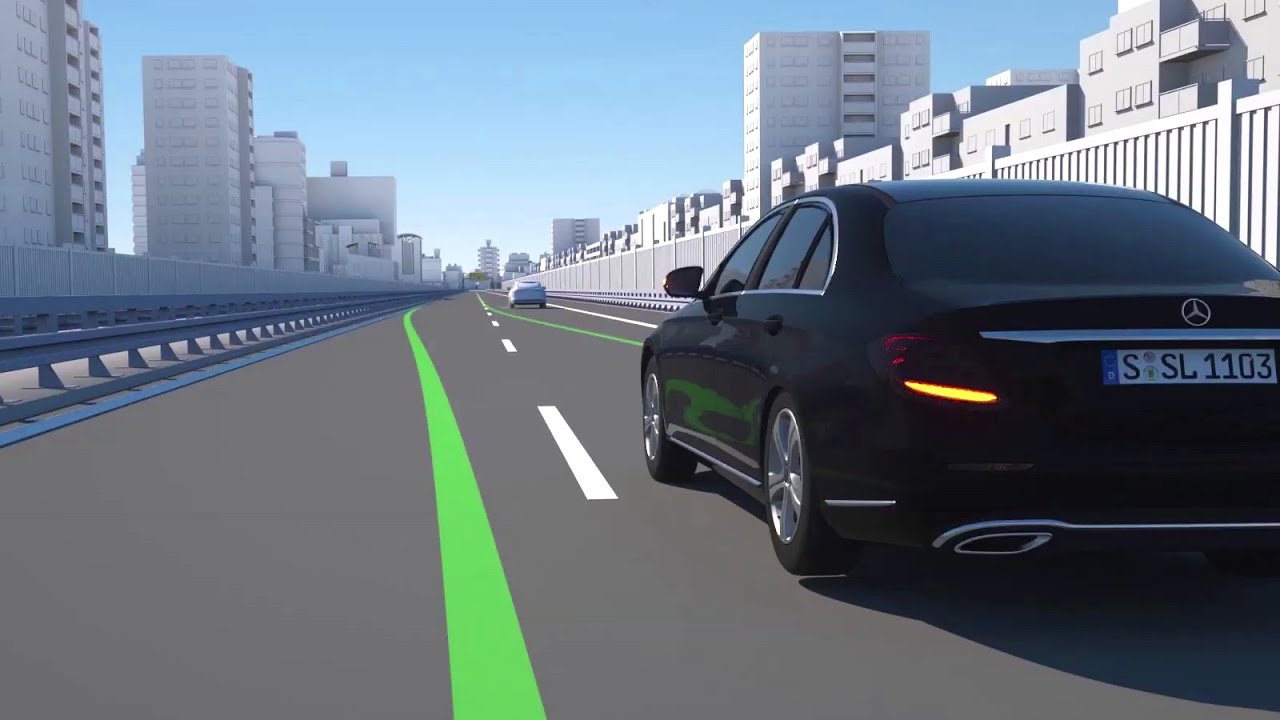 NAIAS 2016: Assistance systems in the new E-Class - Mercedes-Benz original