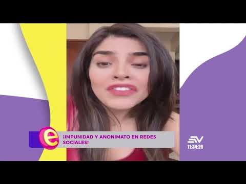 Emma Guerrero - Impunidad y anonimato en redes sociales - En Contacto