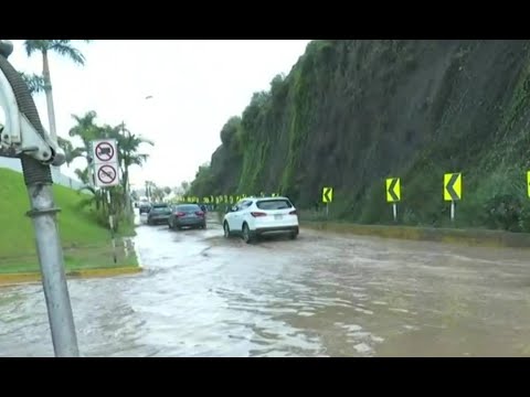 Chorrillos: Costa Verde amanece inundada por aniego