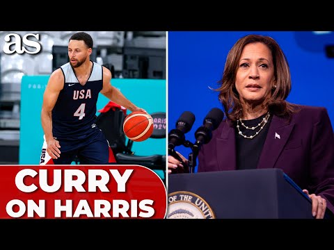 STEPHEN CURRY delivers INSPIRING MESSAGE to KAMALA HARRIS during the 2024 PARIS OLYMPICS