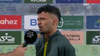 حمد العبدان لاعب الخليج : في أحد الأيام سأعود للمدرجات لدعم الهلال