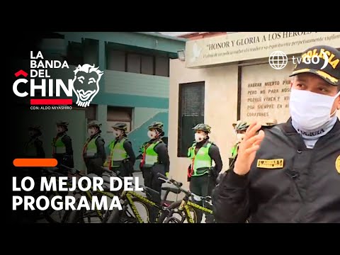 La Banda del Chino: Policia Nacional del Perú implementó el sistema de patrullaje en bicicleta (HOY)
