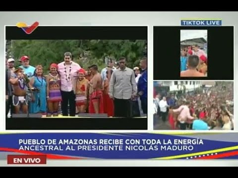 Maduro inaugura Universidad de Ciencias de la Salud y se reúne con pueblo de Amazonas