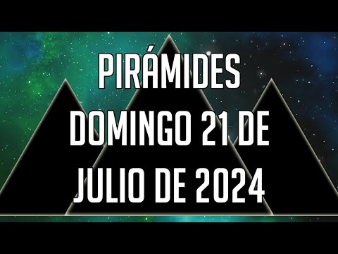 ? Pirámides para mañana Domingo 21 de julio de 2024 - Lotería de Panamá