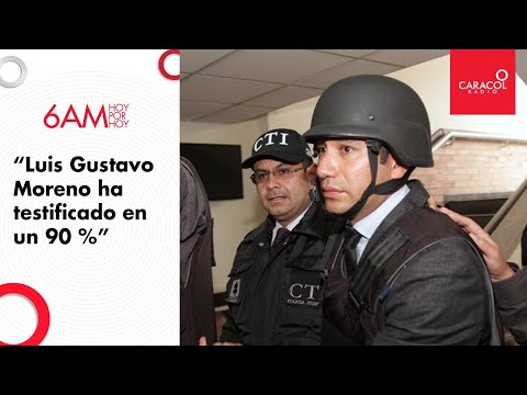 “Luis Gustavo Moreno ha testificado en un 90 %”: Abogado del exfiscal anticorrupción | Caracol Radio