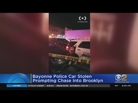 Suspect In Stolen Bayonne, N.J. Police Cruiser Leads Officers On High Speed Chase To Brooklyn