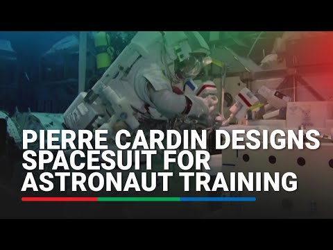 Pierre Cardin designs spacesuit for astronaut training | ABS-CBN News