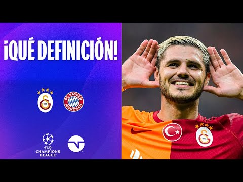 ¡QUÉ DEFINICIÓN DE MAURO ICARDI! | GALATASARAY 1-1 BAYERN MÚNICH | JORNADA 3 | UEFA CHAMPIONS LEAGUE