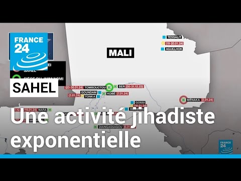 Une activité jihadiste exponentielle dans le Sahel • FRANCE 24