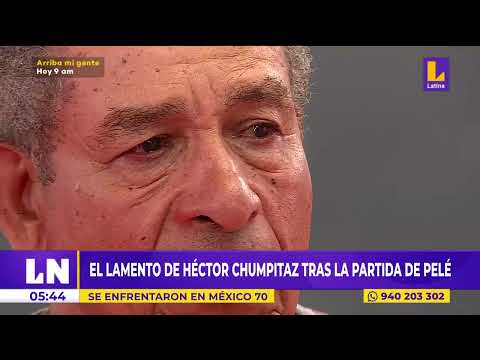Héctor Chumpitaz lamentó la muerte de Pelé