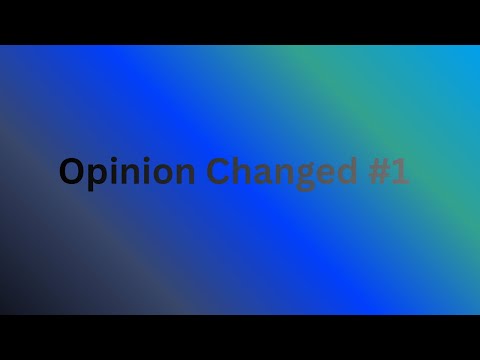 Opinion Changed #1 (Happy Now @DTPG2K9Official’s Fans?)