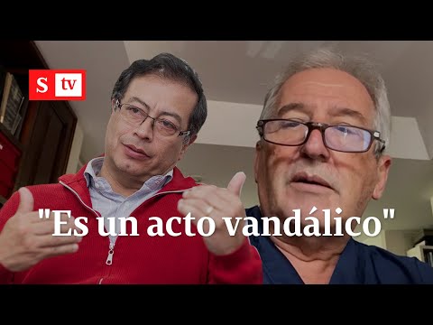 Es un acto vandálico: Remberto Burgos sobre trino de Gustavo Petro | Videos Semana