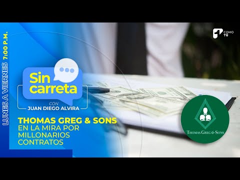 Thomas Greg & Sons en la mira por MILLONARIOS contratos, senador denuncia | Canal 1