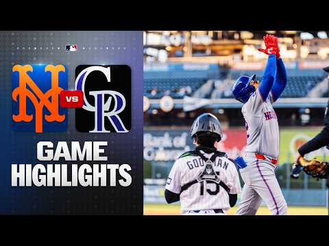 뉴욕 메츠 vs 콜로라도 로키스 경기 하이라이트 (5/6/26) | MLB 하이라이트
