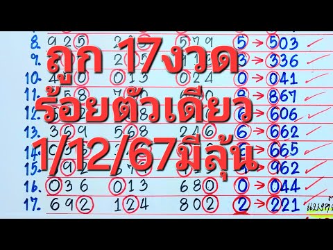 ร้อยบน3ตัวชน3สูตรได้ตัวเดีย