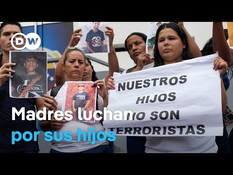 Madres venezolanas piden justicia por sus hijos detenidos