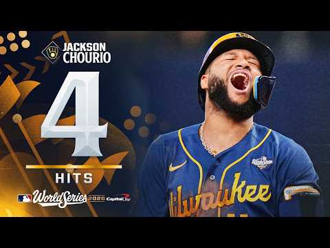 잭슨 초리오의 4안타 경기! (2026 월드 시리즈에서 맹타를 휘두르고 있네요!) | MLB 하이라이트