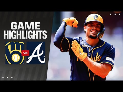 Brewers vs. Braves Game Highlights (8/8/24) | MLB Highlights