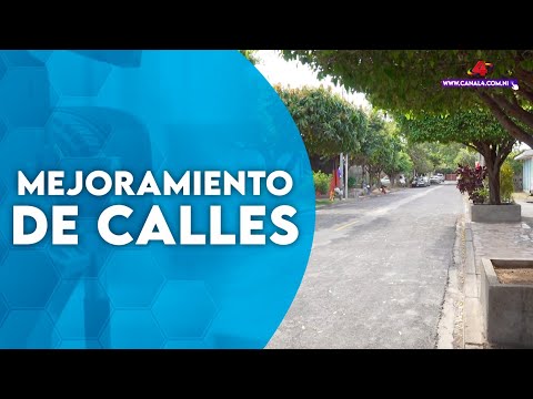 Alcaldía de Ciudad Sandino inaugura mejoramiento de calles en Altos de Motastepe y Valle Santa Rosa