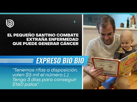 El pequeño Santino combate extraña enfermedad que puede generar cáncer: Nos faltan 160 palos