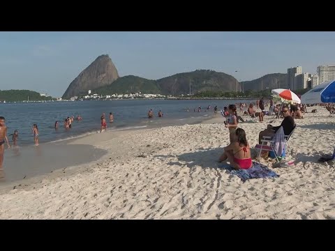 After years of abandonment, some of Rio's shores are once again filled with beachgoers