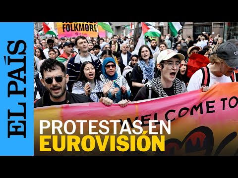 EUROVISIÓN | Protestas contra Israel cerca del recinto donde se celebra la final en Malmö | EL PAÍS