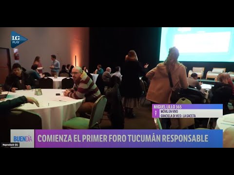 Comenzó el primer Foro Tucumán Responsable sobre reciclaje y gestión de residuos