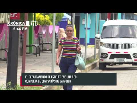 Mujeres seguras, Nicaragua fuerte: Comisarías de la Mujer en Estelí y Carazo