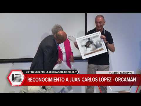 MADRYN | La Legislatura reconoció a Juan Carlos López, especialista en orcas