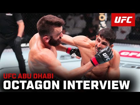 Kauê Fernandes Octagon Interview | UFC Abu Dhabi