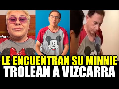 Peruanos se burlan de Vizcarra y le encuentran su Minnie Mouse 'Richard Swing'