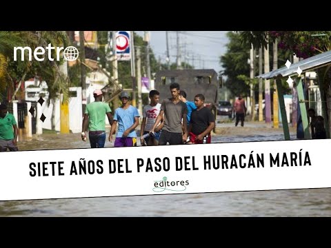 Siete años del paso del huracán María