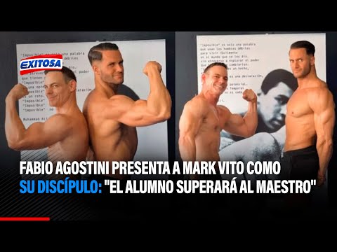 Fabio Agostini presenta a Mark Vito como su discípulo: El alumno superará al maestro