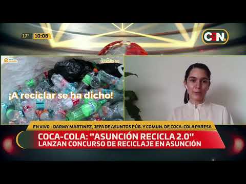 Coca-Cola: Realizan concurso de reciclaje 'Asunción Recicla 2.0'