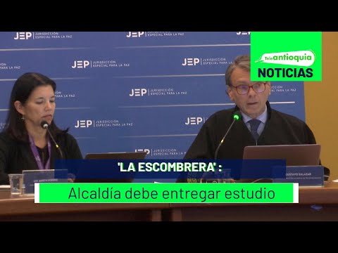 'La Escombrera': Alcaldía debe entregar estudio - Teleantioquia Noticias